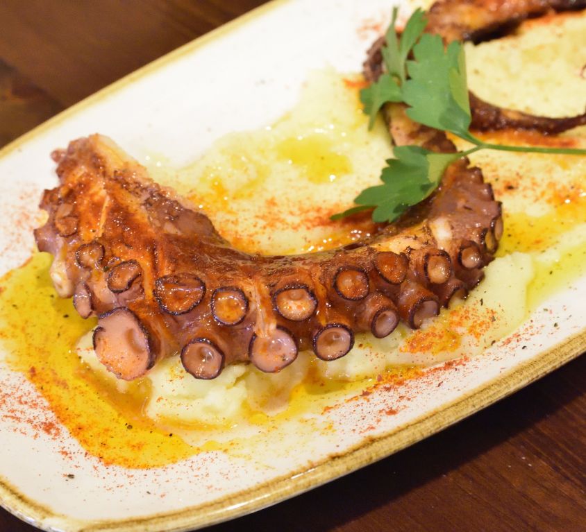 Pan-fried Octopus